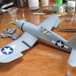 All masking removed, national insignia and wing walk areas all painted and complete.